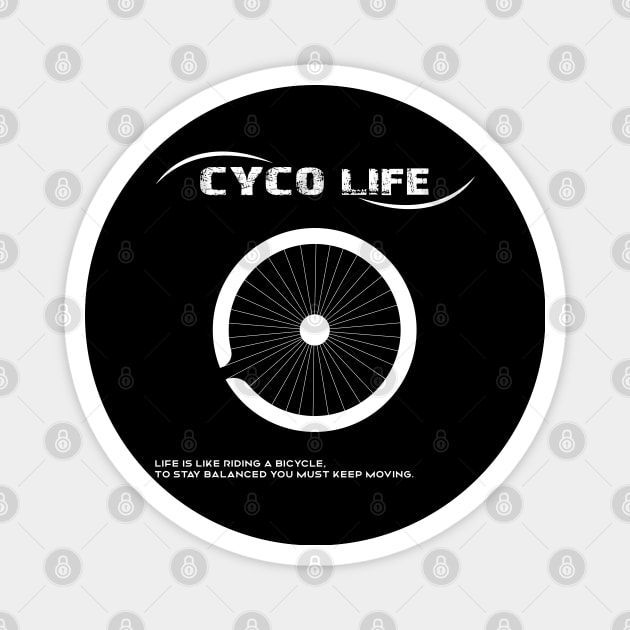 Amazing CYCO (CYCLE) LIFE Magnet by mjhejazy